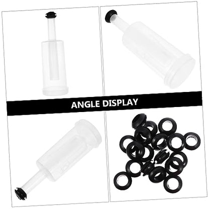 3-Piece One-Way Silicone Brewing Stoppers for Fermentation Air Locks Silicone Lids Compatible Wine Making Supplies