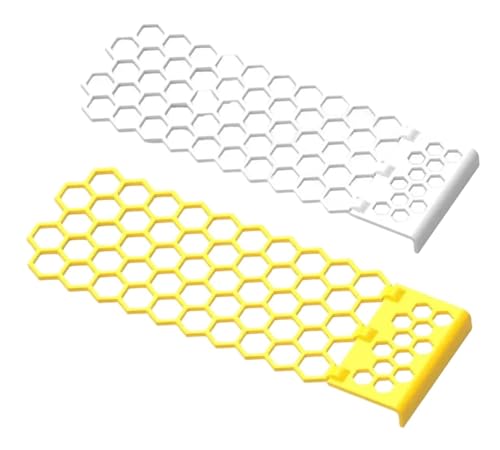 15pcs Floating Bee Drinking Ladder Butterfly Station Anti-Drop Folding for Attracting Birds Other Flying Animals Garden Decor | White - color: White