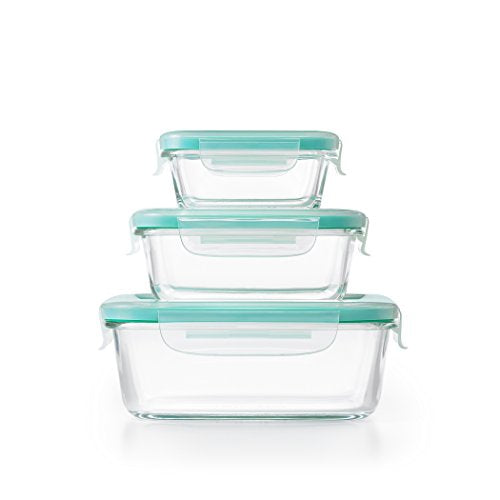OXO Good Grips Smart Seal Airtight Container 12 Piece Glass Container Set