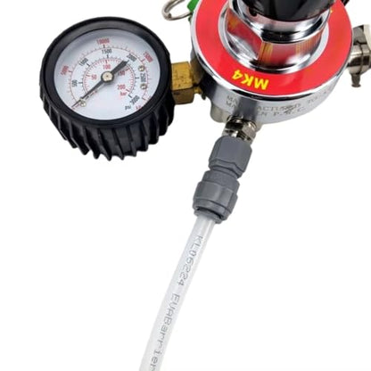 CO2 Gas Regulator MK4 Dual Gauge Multi Gas - TYPE 30 W21.8 Thread Beer Home Brewing