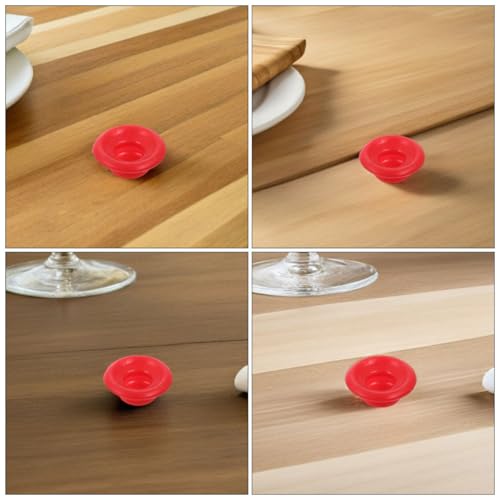 Zerodeko 20pcs Silicone Seal Gasket Replacement for Swing Top Bottles, Leak-proof Red Half and Full Coverage Caps, Sturdy Water Bottle Lid Seal for Home Brew Beer and Soda