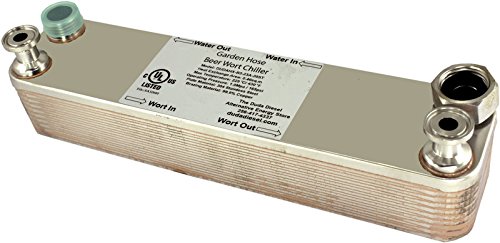 Duda Energy HX3620BWGH:M050 Male Npt Ports Copper Brazed Heat Exchanger