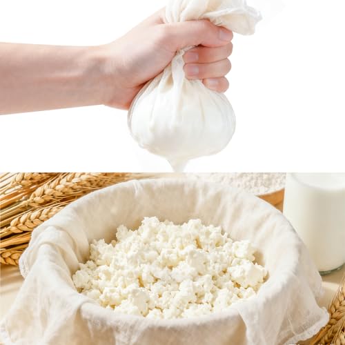 Cheese Cloths, Grade 90-72x36 Inch (18 Sq Ft),Washable & Reusable Cheesecloth for Straining & Cooking,100% Unbleached Ultra Fine Cotton Fabric,Food-Grade Muslin Cheese cloth - 2 Sq Yard - size: Grade 90 - 2 Sq Yard