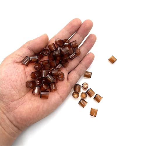 1000 PCS Bee Queen Rearing King Cups Brown Color Cells Cages Room Cups Cell Cage Cup Bees Tools Beekeepers Equipment