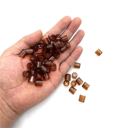 1000 PCS Bee Queen Rearing King Cups Brown Color Cells Cages Room Cups Cell Cage Cup Bees Tools Beekeepers Equipment