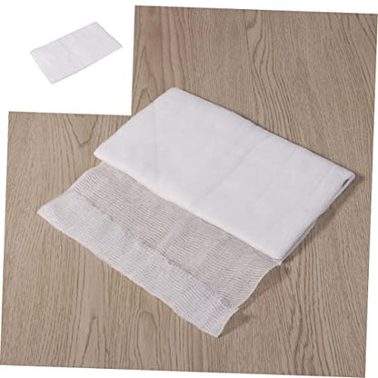 ABOOFAN 2pcs Unbleached Cheese Cloths Kefir Strainer Cotton Fabric for Baking Straining - color: Whitex2pcs, size: Size 2x2pcs