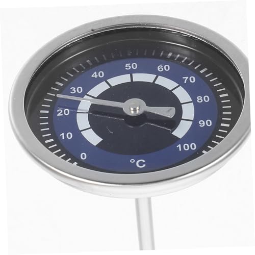 Probe Stainless Steel Kettle Thermometer High Precision Temperature Gauge for Brewing Cooking and Baking Easy to Attach Kettle Accessory and Travel Friendly Design