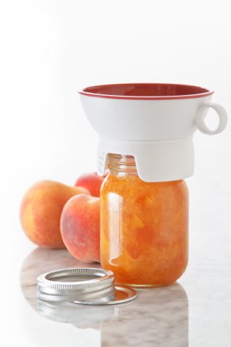 PrepWorks Canning Funnel for Easy, Mess-Free Canning and Pouring into Jars (Pack of 12) - size: funnel (Pack of 12)