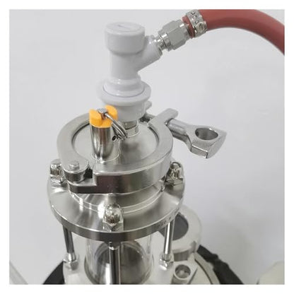 Brewing Accessories 2" Tri-clamp End Cap with PRV and Ball Lock Gas Post Dry Hopper Lid Closed Pressure Transfer Homebrew Conical Fermenter Parts Brewing Accessories