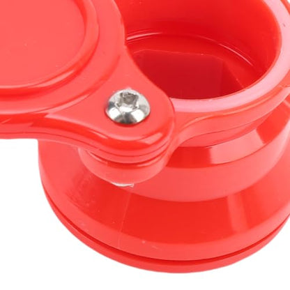 Honey Gate, 2pcs Leak Proof Plastic Extractor Tap Valve for Honey Bucket Beekeeping Equipment (Red) - color: Red