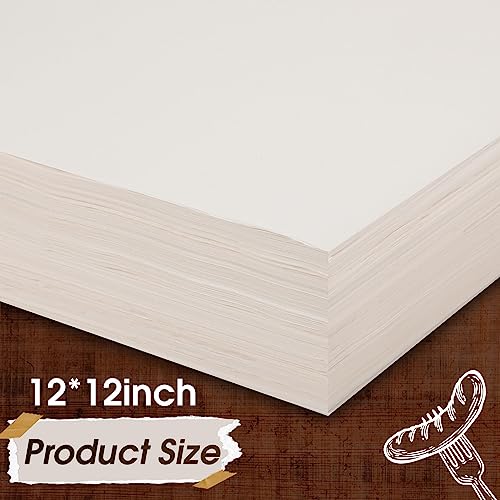 Spakon 1000 Sheets Wax Deli Paper Sheets for Food 12 x 12 Inch Checkered Dry Waxed Deli Basket Liners for Sandwich Wrapping, Food Basket Liners, Picnic party (White) - color: White