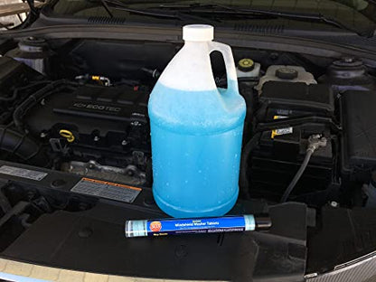303 (230395) Products Automotive Instant Windshield Washer - 3x Cleaning Power - Super Concentrated Tablets - Just Add Water, 25 Tablet