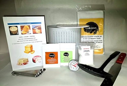 theMilkman® Deluxe Pepperjack/Colby/Gouda Cheese Making Kit