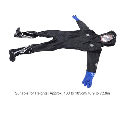 Beekeeper Costume, Bee Suit Thickened Synthetic Leather Full Body Protective Beekeeping Outfit for Men Women