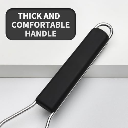 Cambom Cheese Grater Vegetable Shredder & Citrus Zester Lemon Zester for Parmesan Cheese, Vegetables, Zucchini, Nutmeg, Chocolate, Lemons, Hand Held Shredder Graters Stainless Steel Extra Coarse Blade - color: Black, size: Set of 1, style: Extra Coarse Bl