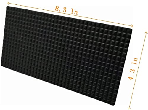 Firsgrill 8.3"×4.3" Heavy-Duty Cast Iron Grill Press and Steak Weight with Cool-Touch Comfort-Grip Wood Handle - BBQ Accessories for Griddle, Outdoor Grill, Panini, Tortilla (2 Rectangle) - size: 2 Rectangle