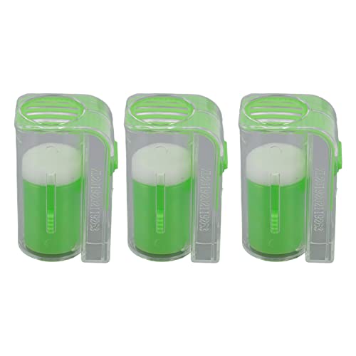 3 pcs Bee Queen Marking Marker Bottle Handed Queen bee Catcher Clip Holder Queen bee catching Marking Cage for Beekeepers(Green) - color: Green