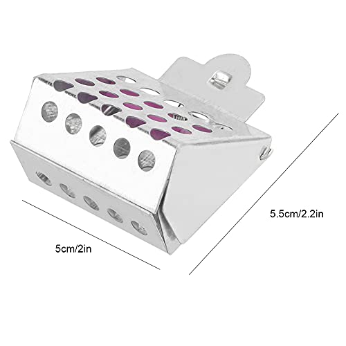 Efficient Galvanized Bee Catcher Clip - Essential Beekeeping Equipment, 2 Bee Queen Cages for Catching Bees