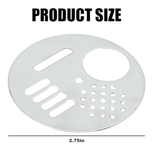 VIKKSAER Bee Hive Nuc Box Entrance Gates Round Rotatable Bee Entrance Doors Stainless Steel Beekeeping Tool (2.67''Inchx10 Pcs) - size: 2.67''x10 Pcs