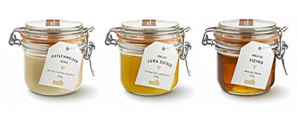 Le Parfait Super Terrine 125mL (4oz) Zero Waste Eco-Friendly Glass Storage Jars with Lids, Airtight, Oven & Freezer Safe, BPA-Free, Food Storage & Preserving, Made in France, 6PK - color: 125ml (Set/6)