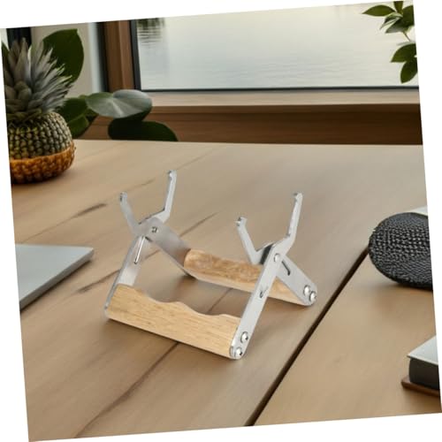 YARNOW 4pcs Beekeeping Frame Grip Tool with Wood Handle Durable Metal Hive Frame Lifter for Efficient Hive Management Beekeeping Equipment Supplies