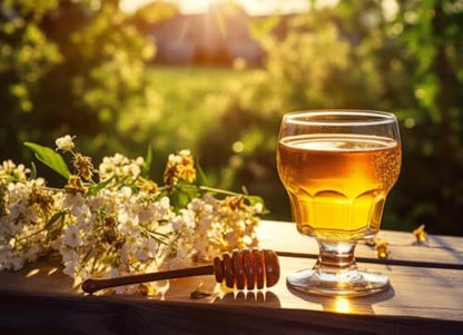 One Gallon Deluxe Mead Making Kit With a Wide Mouth Jug - Reusable Fermentaion Kit - Complete With your First Recipe - Make Honey Wine at Home - Great Gift Ideas