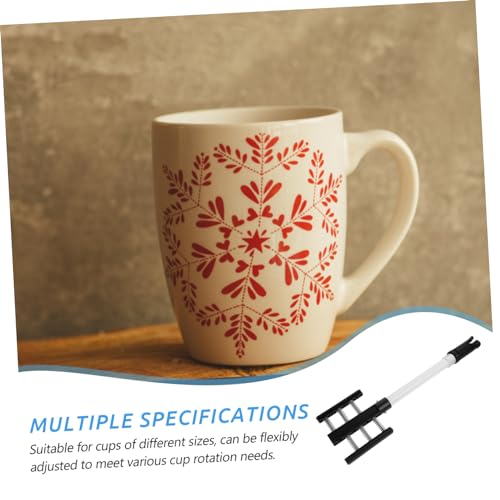 jojofuny 1set Tumbler Drying Rack Cup Turner Stand and Holder for Crafts Easy to Use for Vinyl Decals and Epoxy Tumblers