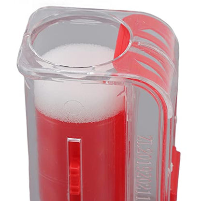 3Pcs Bee Queen Marking Catcher, Plastic One Handed Queen Bee Marking Cage, Bee Queen Marker Bottle Beekeeping Tools for Beekeepers (Red) - color: Red