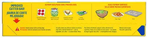 Glad Press'N Seal Plastic Food Wrap, 100 Square Foot Roll, Pack of 3, (Package May Vary) - size: 100 Sq Ft (Pack of 3)