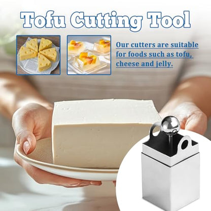 Tofu Press Stainless Steel, Tofu Cutter, Paneer Maker Stainless Steel, Practical Cooking Household Tool(Chrysanthemum shape)