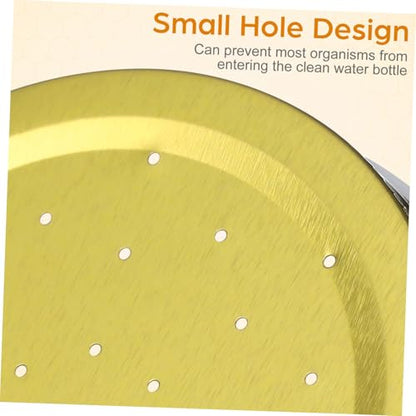 Water Feeder Lid for Beehive Entrance - Durable Beekeeping Feeder Accessory for Honeybee Watering Easy to Install Beekeeper Tool for