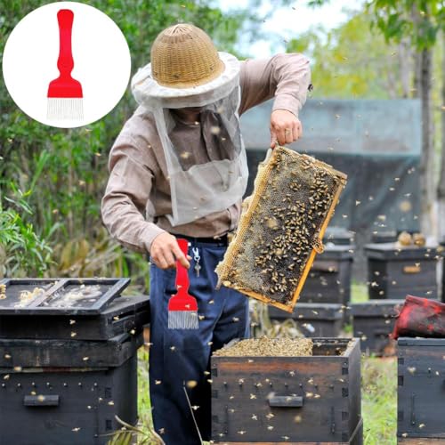 Bee Keeping Uncapping Fork with 18 Tines Stainless Honey Extractor Equipment Hive Tool,Beekeeping Uncapping Tub Honey Extraction Kit (1Pcs) - size: 1Pcs