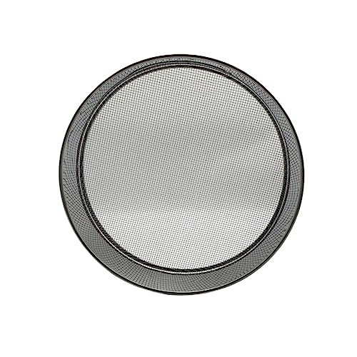 Soil Sieve for Garen -12 inches Soil Sifter for Rocks Compost-Sifting pan (1/12”Mesh Screen) - size: 1/12”Mesh Screen