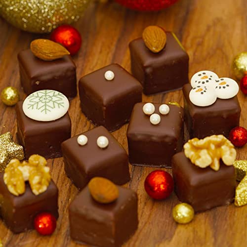 2 Pack Square Silicone Mold, Candy Chocolate Mousse Cake Baking Mold Dessert Molds for Soap,Ice cream,Truffle,Brownie