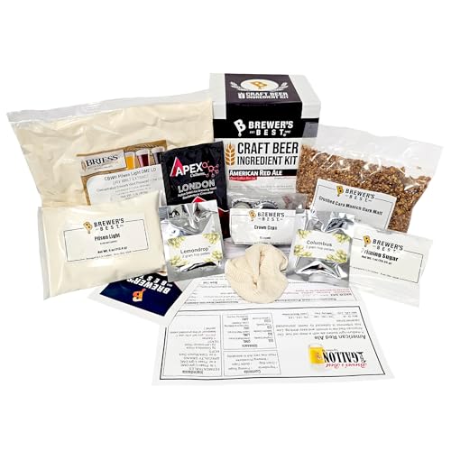 Brewer's Best One Gallon Home Brew Beer Ingredient Kit (IPA (India Pale Ale))