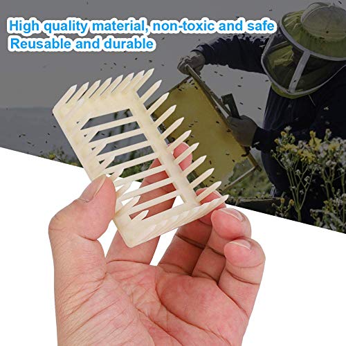 Queen Cage,20Pcs Plastic Shape Queen Rearing Box Bee Cage Beekeeper Tool Beekeeping Equipment