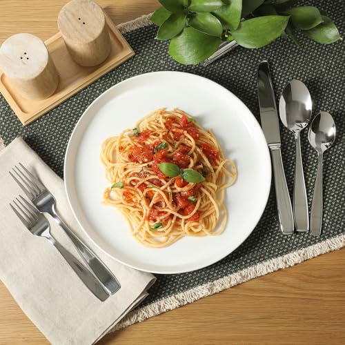 Gibson Home Castleford Flatware Utsensil Set, 20-Piece Stainless Steel Silverware Service for 4 – Modern Polished Finish - size: Service for 4 (20pcs)