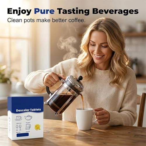 Multi-Purpose Limescale Remover Effervescent Tablets, Efficient Water Bottle Cleaning Tablet, Remove Limescale and Hardwater Stains, Odor-Free Kettle&Coffee Cup, for Kettle Shower Heads (3box) - color: 3box