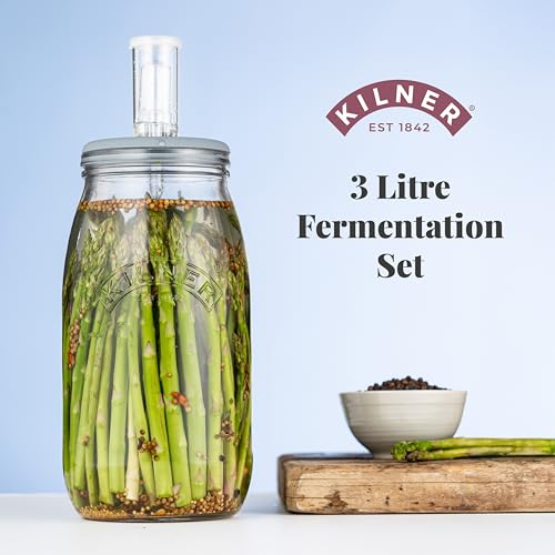 Kilner Create & Make Fermentation Set | 3L - size: 3 liters