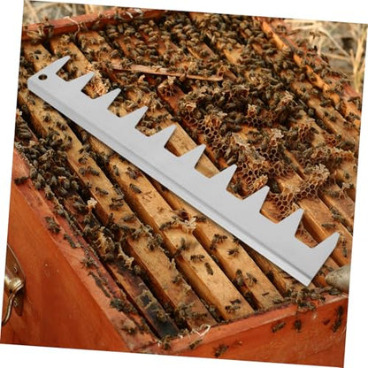 BESPORTBLE 1pc Stainless Steel Beehive Frame Spacer Tool for Accurate Frame Spacing Beekeeping Equipment for Professionals and Beginners Essential Beehive Spacing