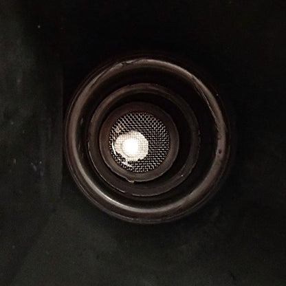 One (1) 6" Diameter Funnel with Inside Screen and Bendable & Detachable Hose