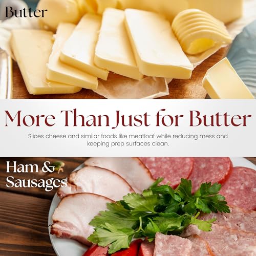 Namre Butter Cutter Slicer| Stainless Steel | Wire Butter Square Slicer | Handheld Butter Cutter for Butter| BBQ Accessories for Corn on the Cob & Grilling