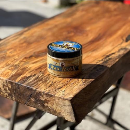 HOWARD WAX-IT-All - Protective Food-Grade Wax, Beeswax Wood Polish: Beautifies and Extends the Finish of Surfaces, Food Grade Beeswax Ideal for Wood, Stone, Metal, Cement, Paint, Plastics, 9 Fl oz - size: 9 Ounce (Pack of 1)