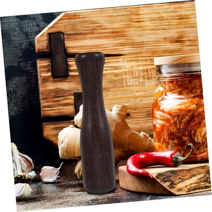 Wooden Fermentation Tamper Stick Versatile Sauerkraut Pounder for Pickled Vegetables Multipurpose Kitchen Gadget for Easy Compacting and Fermenting Essential Tool for Home Cooking