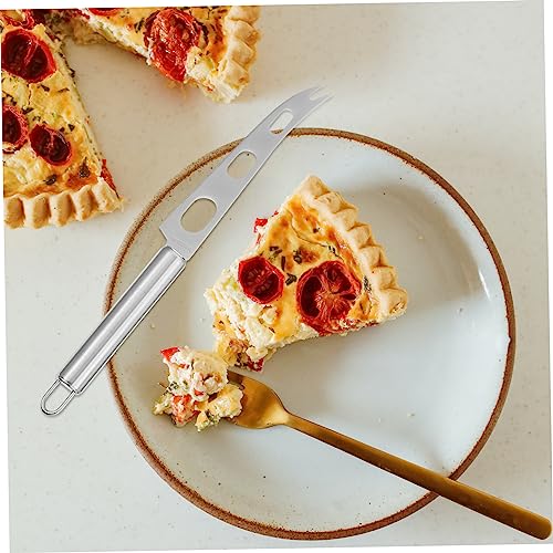 Abaodam 2Pcs Stainless Steel Cheese Spatula Portable Manual Butter Cutter Baking Supplies for Home and Restaurant Use Durable Easy to Clean Kitchen Tool