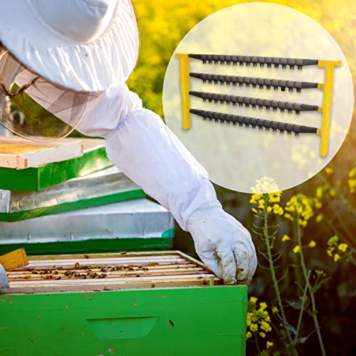 Beekeeping Queen Bee Rearing Frame 60 Cell, Apiculture Queen Cell Cups Holder, Beekeeper Hive Bee Rearing Cell Bar