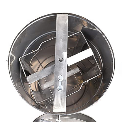 New Manual Honey Extractor 2 Frame Beekeeping Equipment 304 Stainless Steel Frame Beekeeping Equipment Drum
