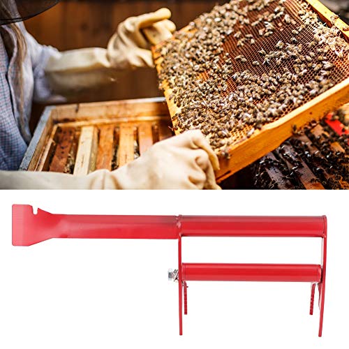 Stainless Steel Beehive Frame Holder Lifter, Beekeeping Frame Capture Grip Tool with Nests Box Jig Function, Dual - Use Clamping & Cutting for Honeybee Hive Management