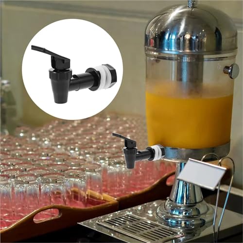 Spigot For Beverage Dispenser 18pcs Water Spout Plastic Replacement Cooler Faucets Adjustable Flow Spigot For Beverage Dispenser Jugs Bottles Tea Jar