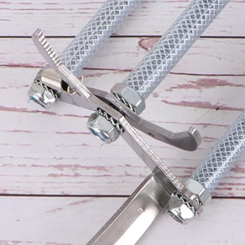 Beehive Frame Capture Clamp with Shovel - Stainless Steel Beekeeping Tool for Safe and Efficient Hive Management